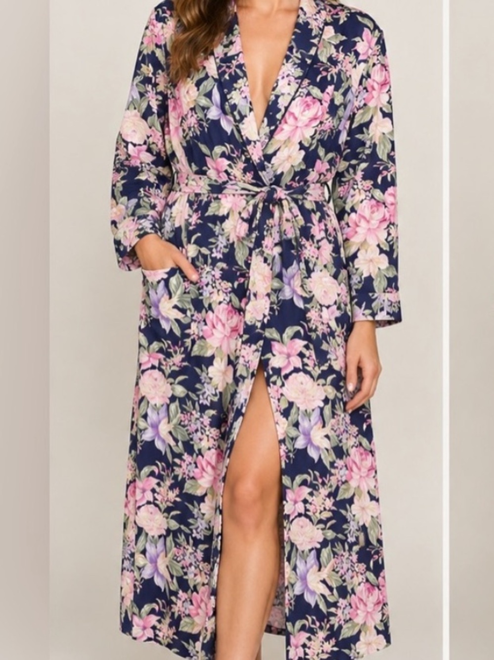 Vintage Appel Floral‎ Robe